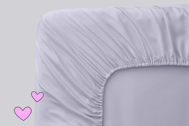 Простынь на резинке Deepsleep из тенселя с маслом чайного дерева