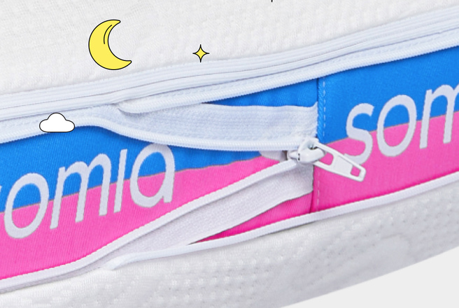 Чехол-трансформер на подушку Somia Wave