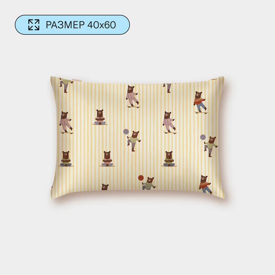 Наволочка 40х60 Ayris Silk из натурального шёлка для подушки детского размера