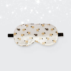 Маска для сна Somia х Ayris Silk, принт овечки