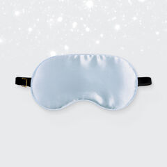 Маска для сна Somia х Ayris Silk, цвет серебристо-голубой