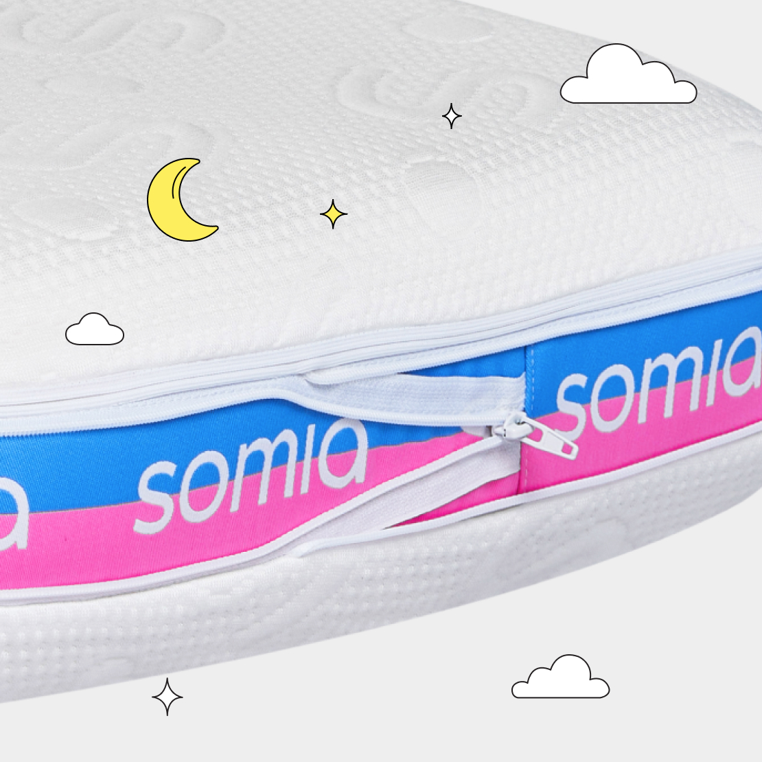 Чехол-трансформер на подушку Somia Original/Simple